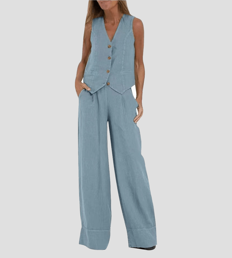 Liam Cotton Leisure Suit