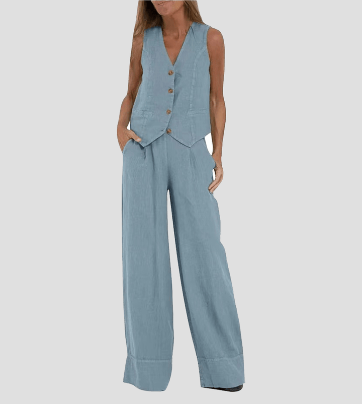 Liam Cotton Leisure Suit