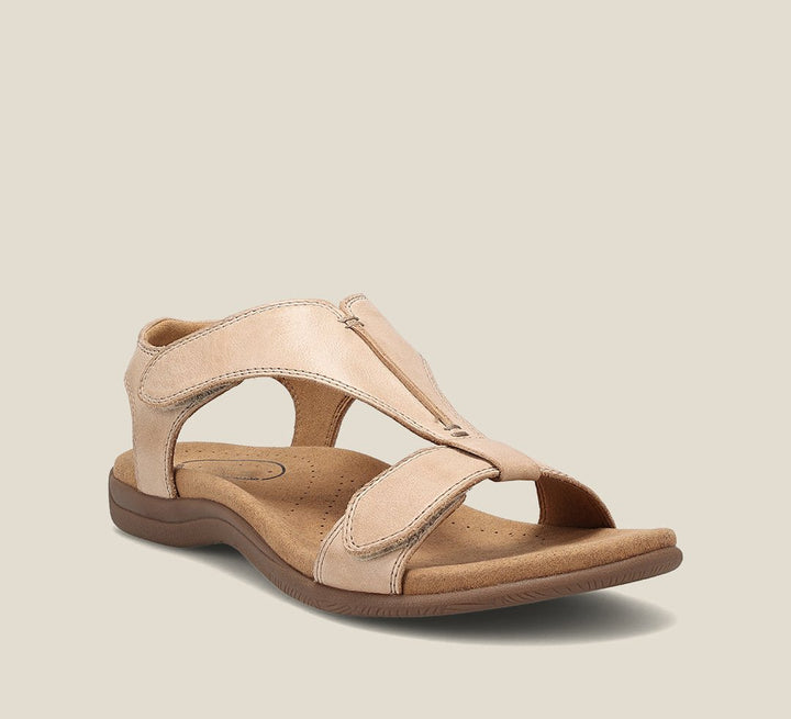 Rhianna | Leather Sandals with Open Toe for Women