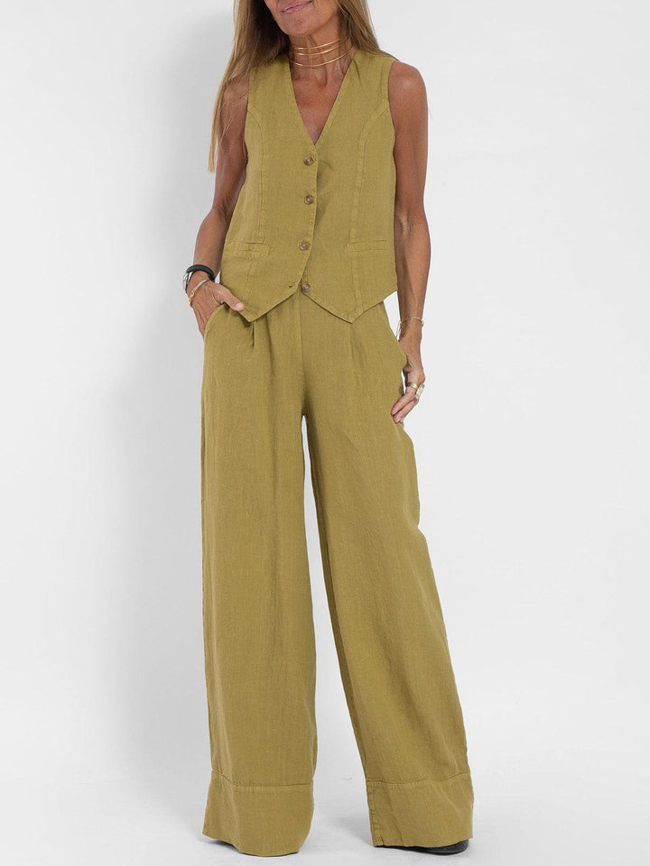 Liam Cotton Leisure Suit