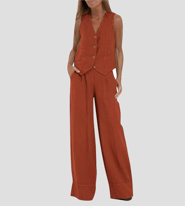 Liam Cotton Leisure Suit