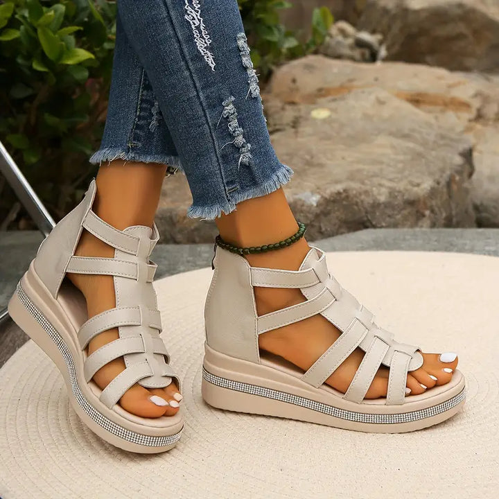 Hannah | Platform Strappy Sandals for Women