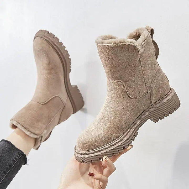 Women's Ankle Boots Side Zipper Casual Orthopedic Footwear