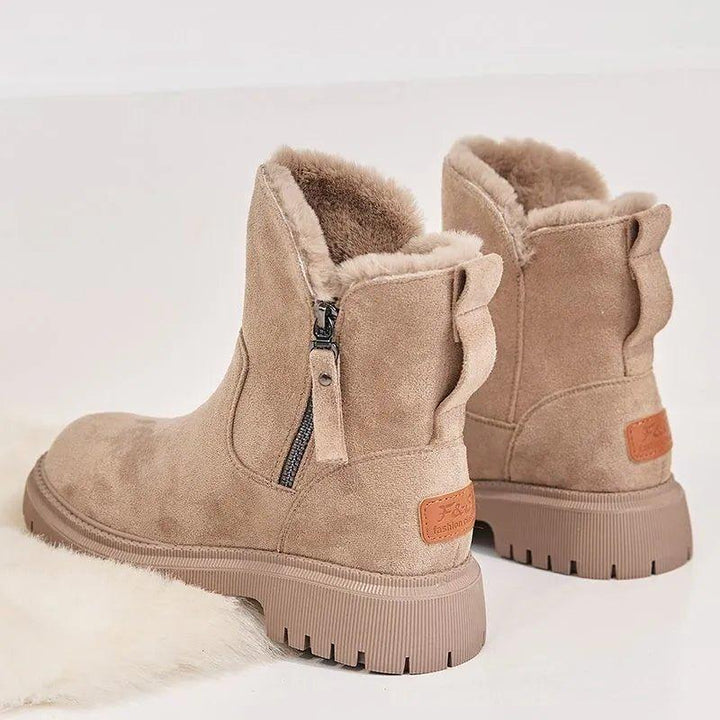 Women's Ankle Boots Side Zipper Casual Orthopedic Footwear