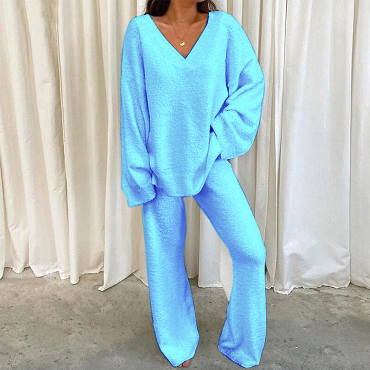 Sofia V-neck Two-piece Set