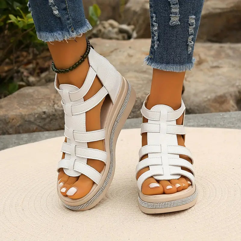 Hannah | Platform Strappy Sandals for Women