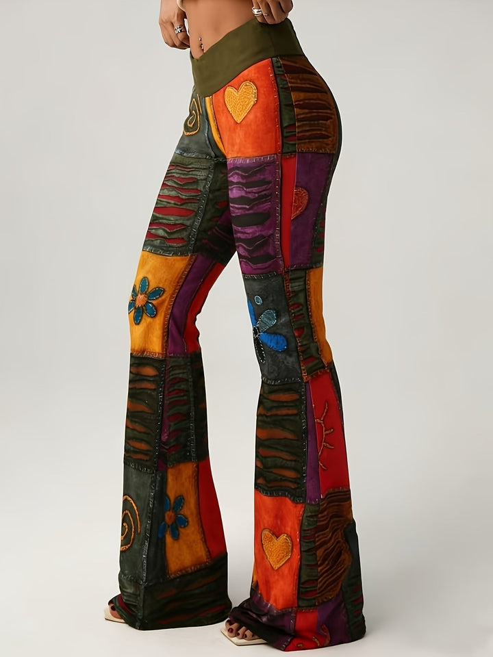 Quincy | Art Flare Pants