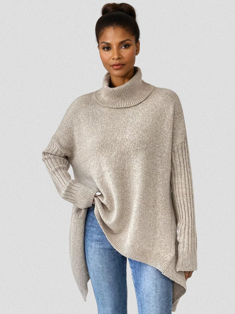Ilona | Oversized Turtleneck Sweater for Women