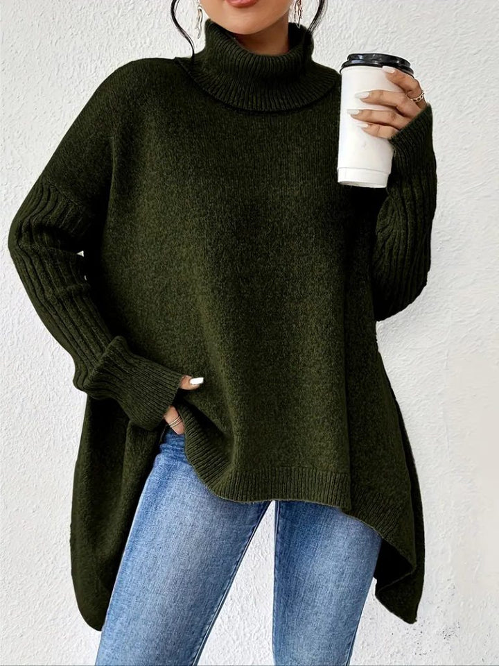 Ilona | Oversized Turtleneck Sweater for Women
