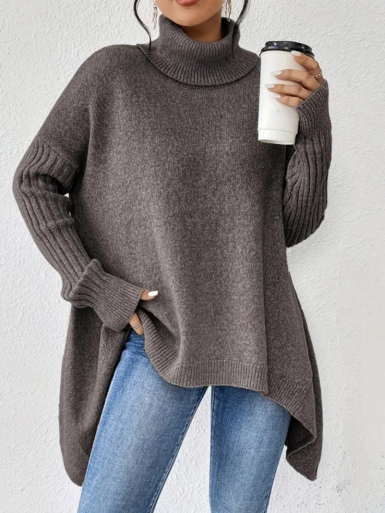 Ilona | Oversized Turtleneck Sweater for Women