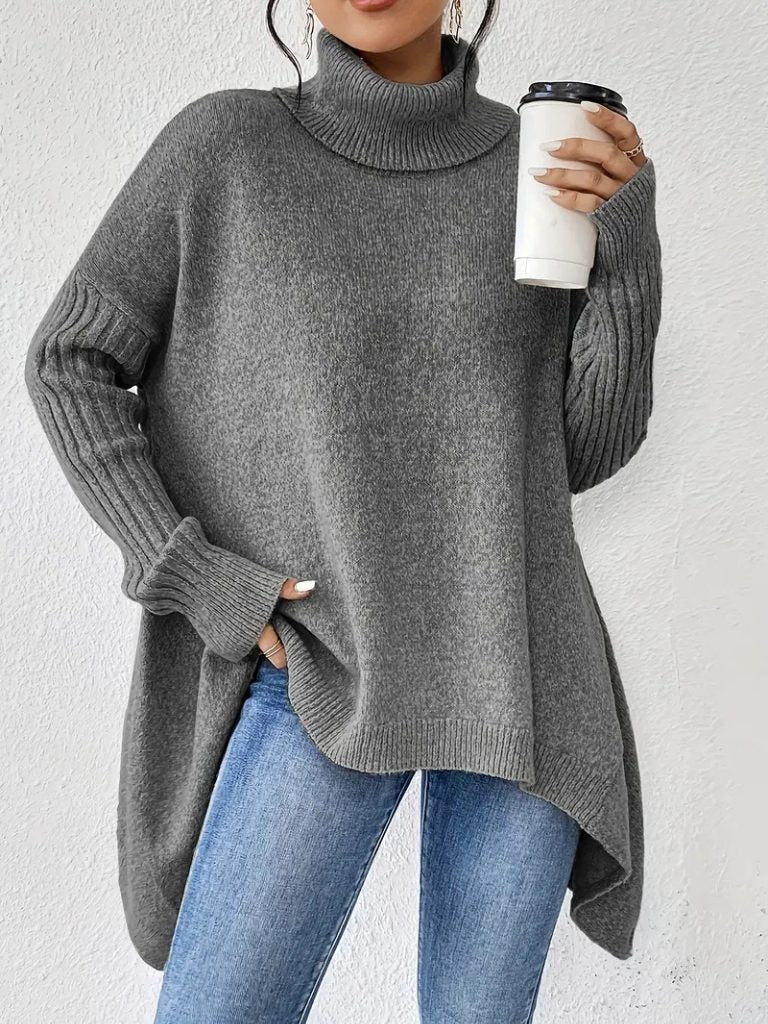 Ilona | Oversized Turtleneck Sweater for Women
