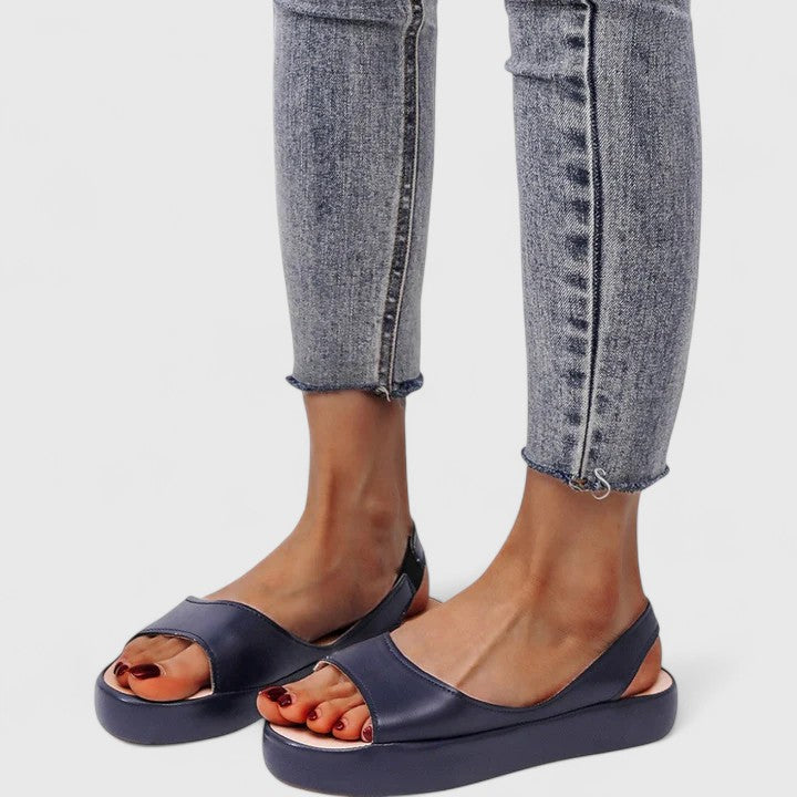 Stevie | Open Toe Platform Sandals for Women