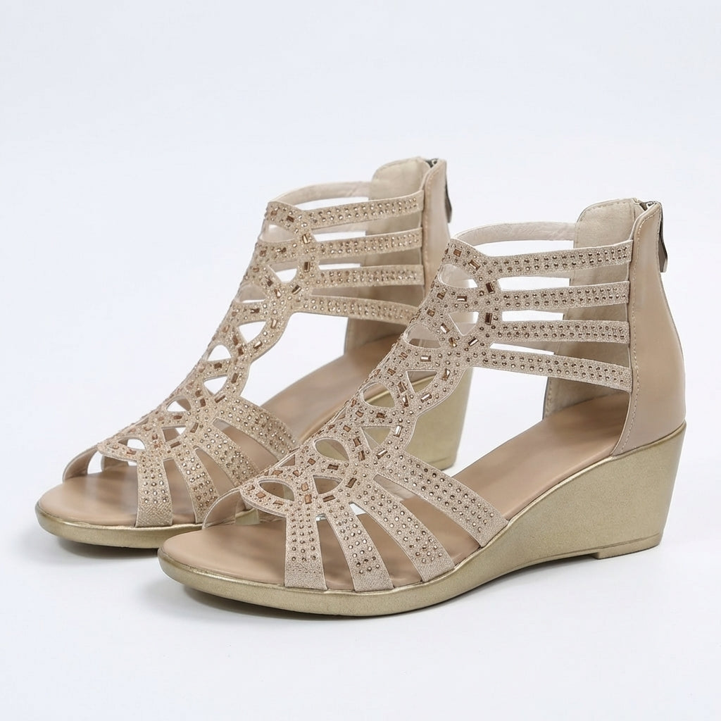 Jeanette | Orthopedic Wedge Sandal