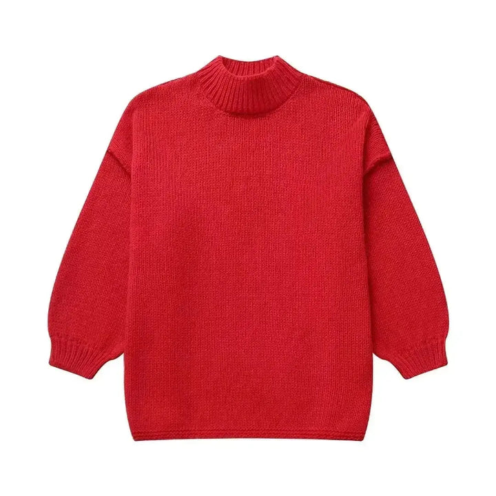 Women's Oversized Autumn Sweater – Relaxed Knit Pullover