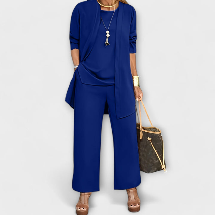 Leocadia | Wide Leg Three-Piece Set for Women