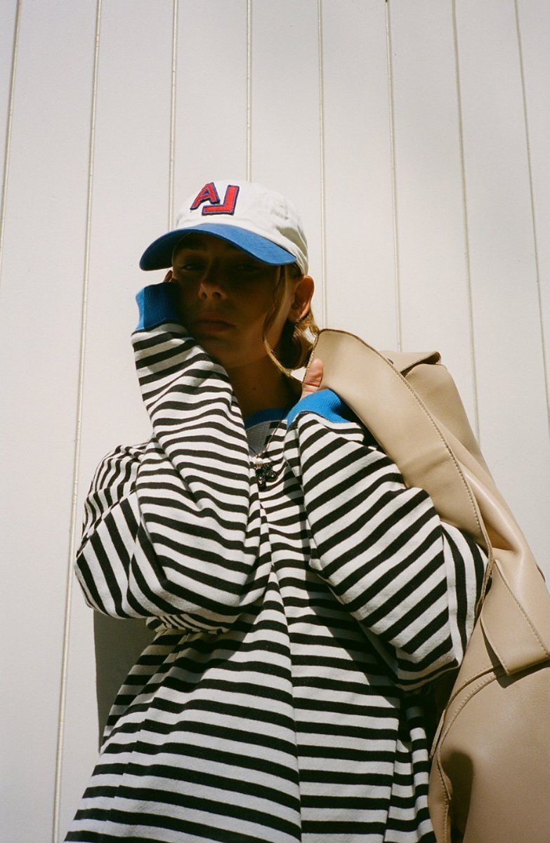 Milla | Striped Oversized Pullover Sweater with Long Sleeves for Women