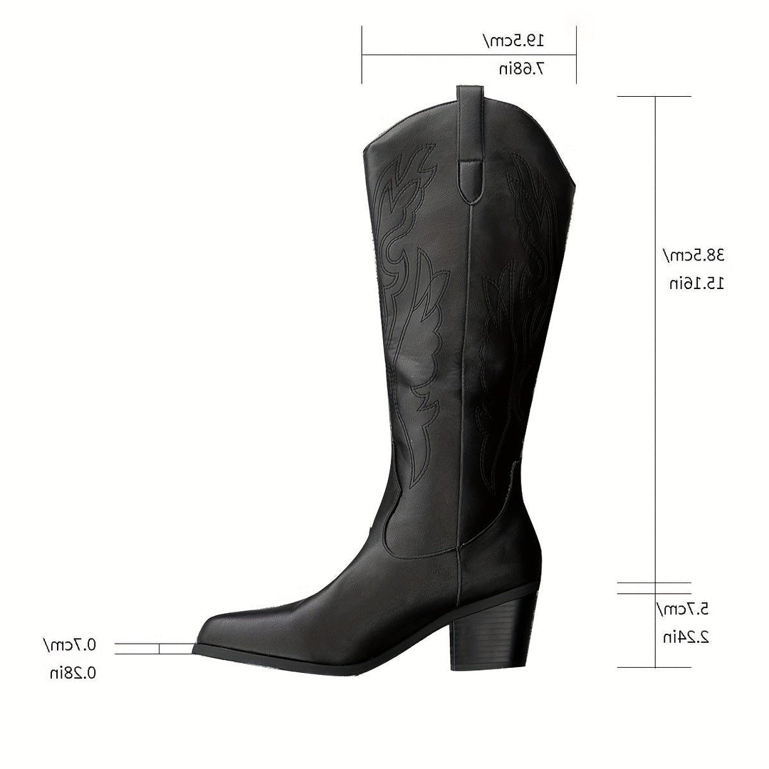 Minka | Western Knee-High Cowboy Boots for Women