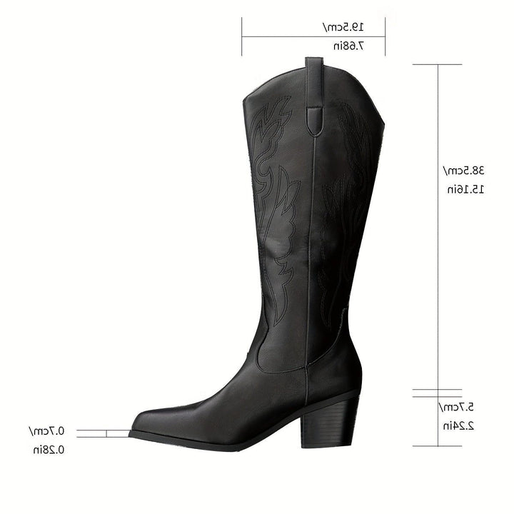 Minka | Western Knee-High Cowboy Boots for Women