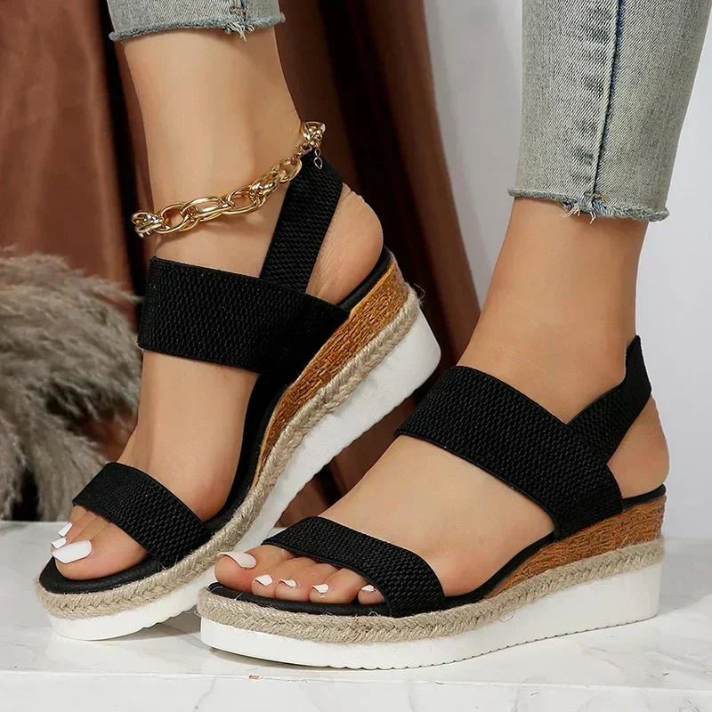 Ellinor | Platform Sandals with Open Toe for Women