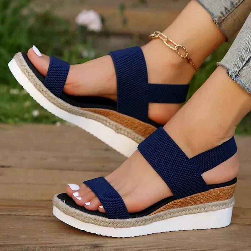 Ellinor | Platform Sandals with Open Toe for Women