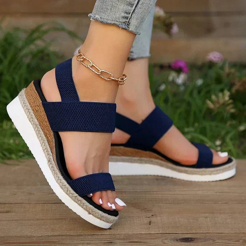 Ellinor | Platform Sandals with Open Toe for Women
