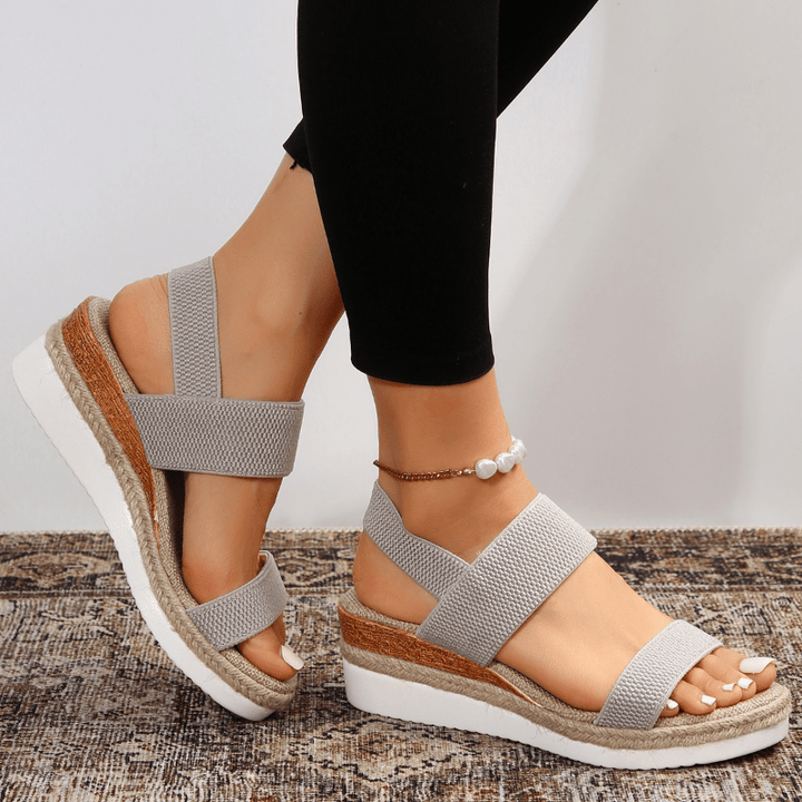Ellinor | Platform Sandals with Open Toe for Women