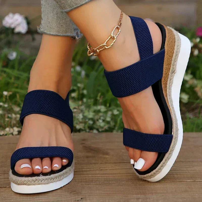 Ellinor | Platform Sandals with Open Toe for Women