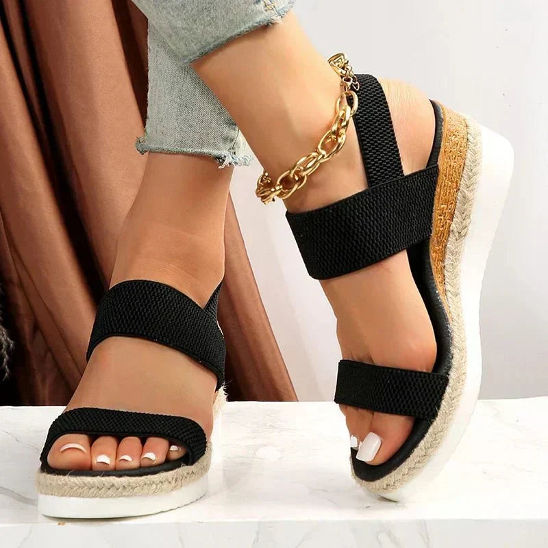 Ellinor | Platform Sandals with Open Toe for Women
