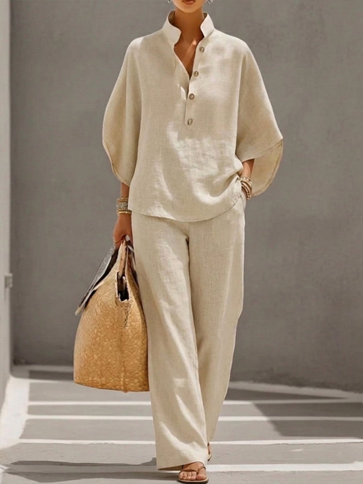 Nadia | Batwing Wide Leg Set for Women