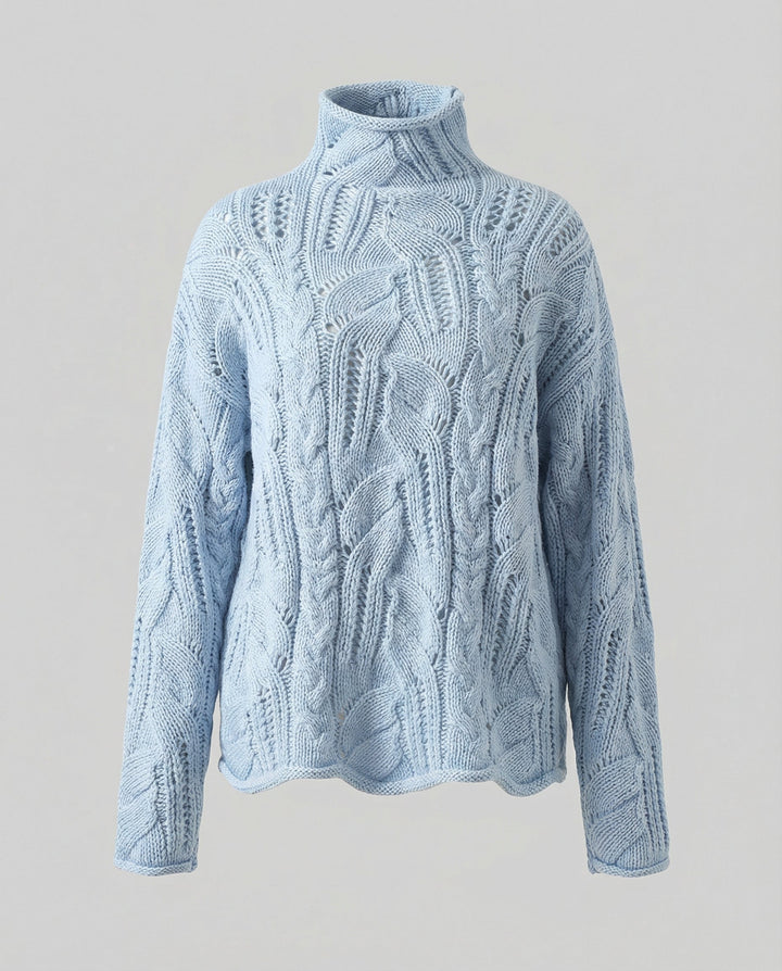 Women's Essential Crew Neck Sweater – Minimal Long Sleeve Knit Pullover