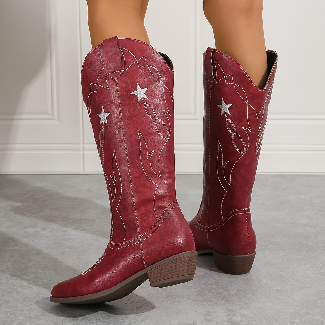 Ravenna | Western Knee-High Cowboy Boots for Women
