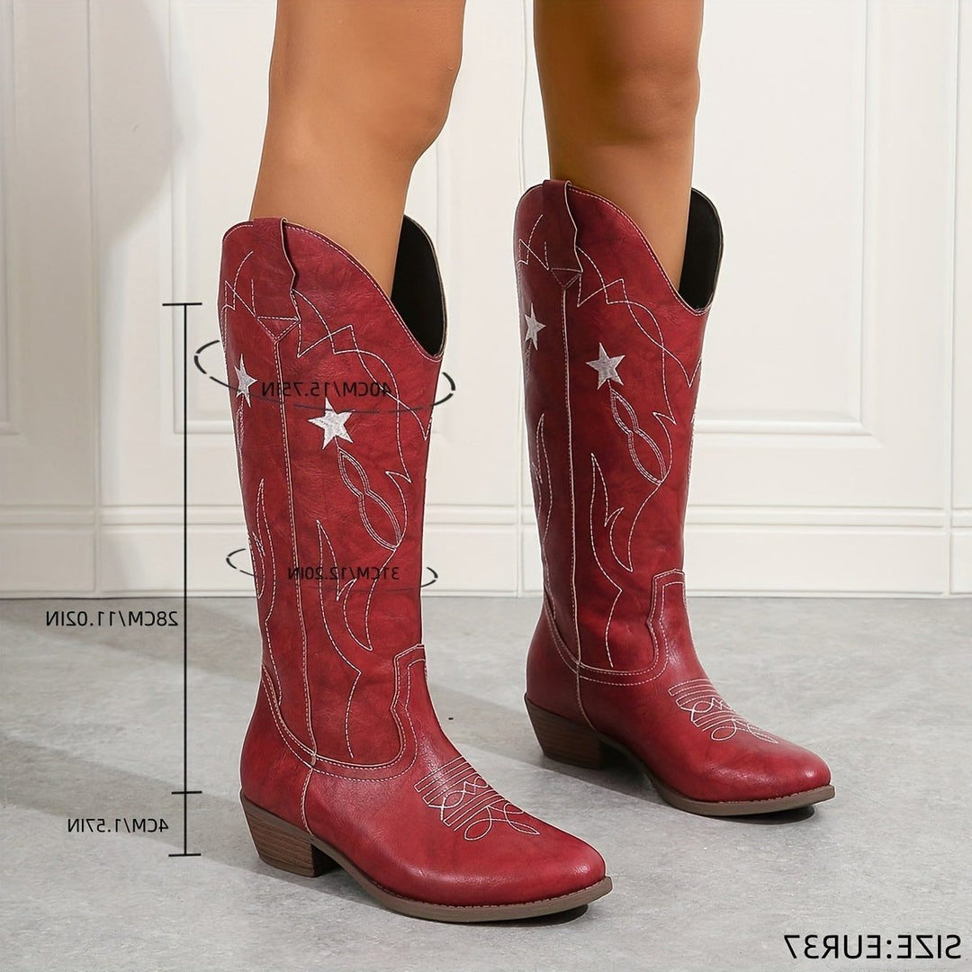Ravenna | Western Knee-High Cowboy Boots for Women