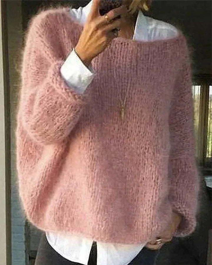 Saraid | Mohair Knit Oversized Sweater for Women