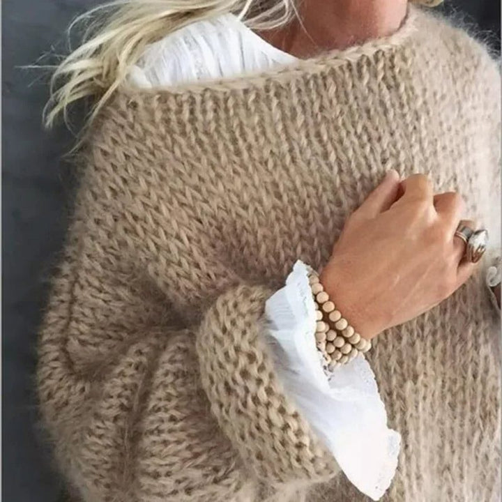 Saraid | Mohair Knit Oversized Sweater for Women