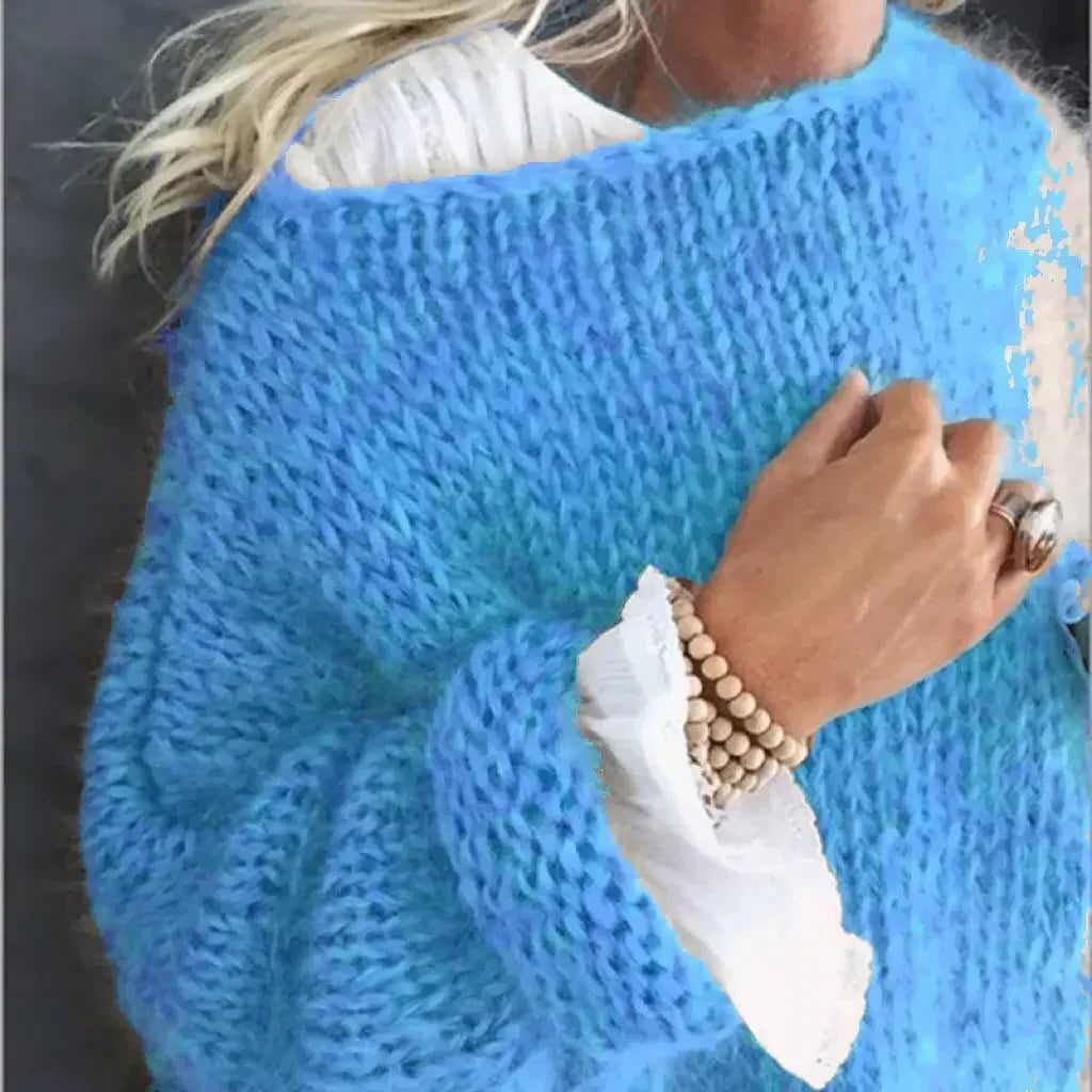 Saraid | Mohair Knit Oversized Sweater for Women