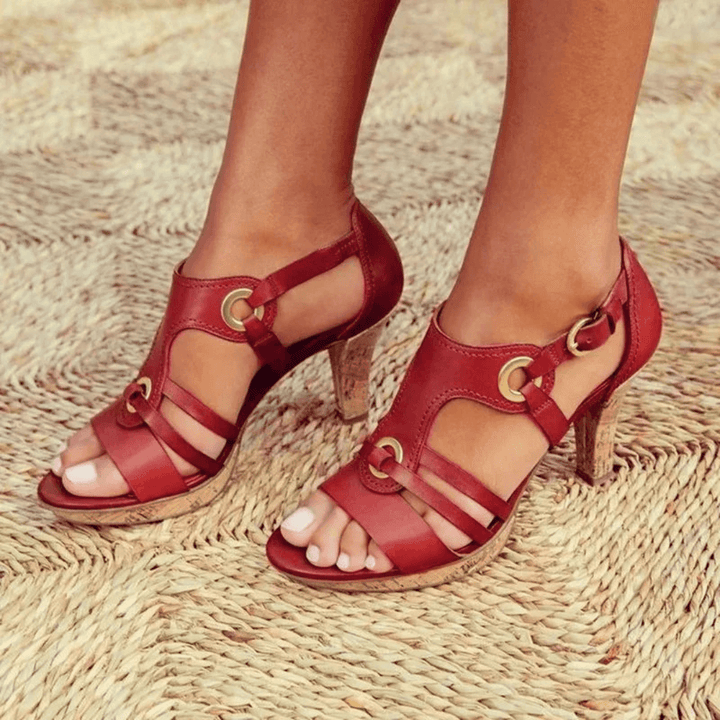 Elsa – Stylish Support Heeled Sandals
