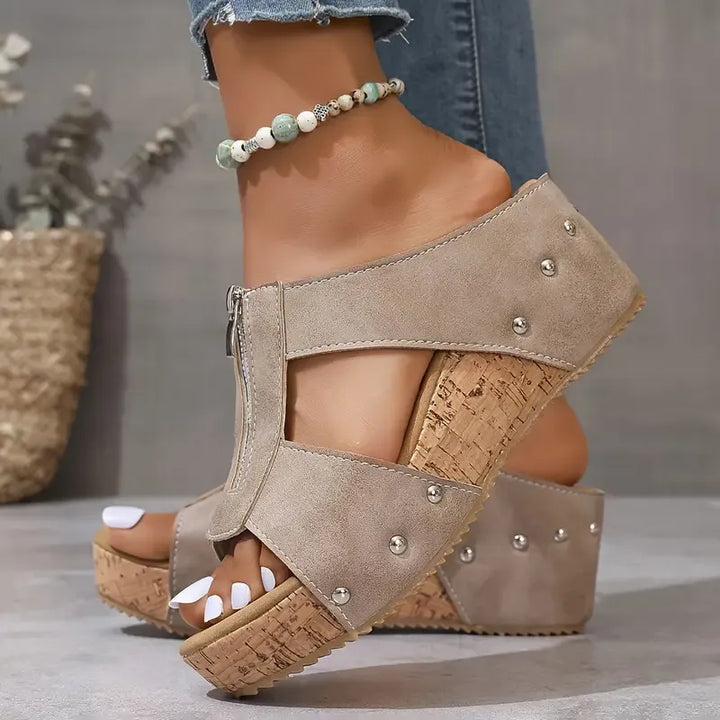 Janette - Balanced Comfort Wedge Sandals