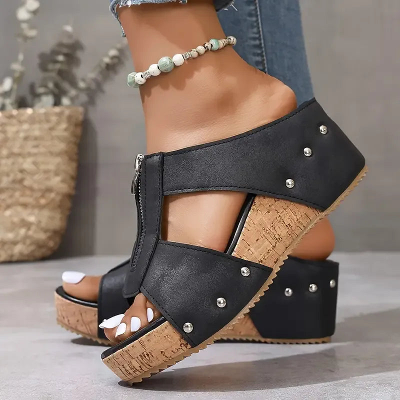 Janette - Balanced Comfort Wedge Sandals
