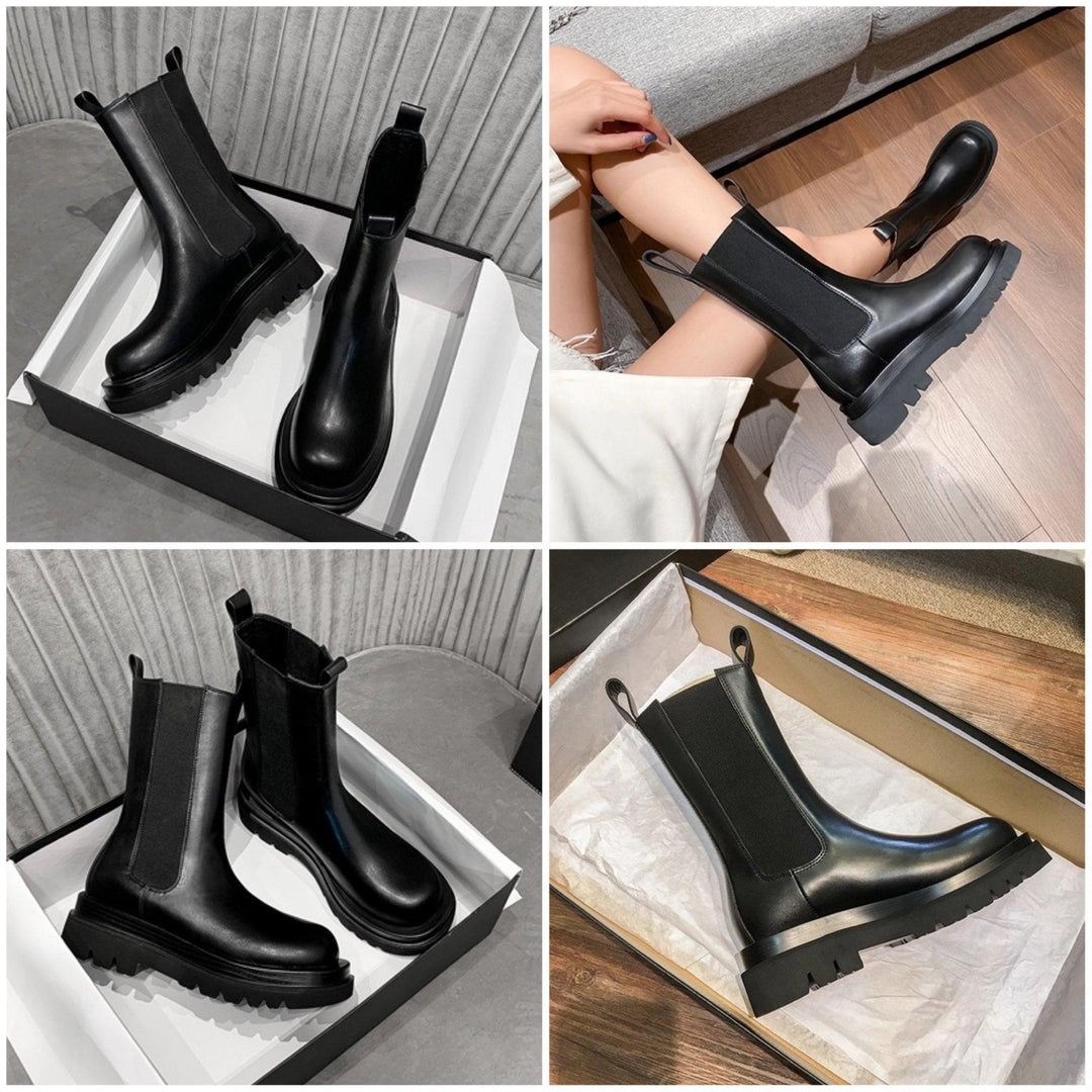 Women's Ankle Boots Pull On Style Classic Design