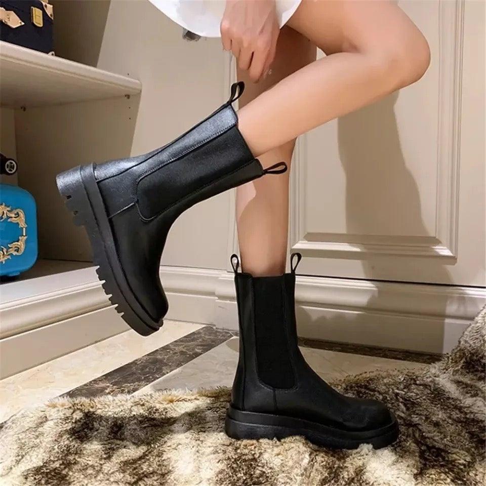 Women's Ankle Boots Pull On Style Classic Design