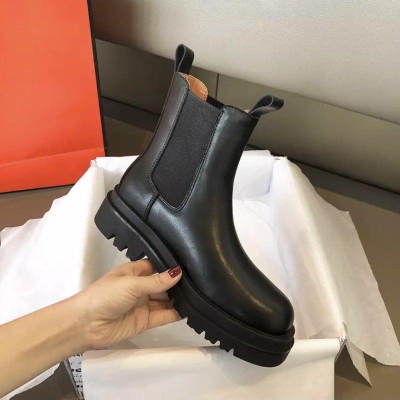 Women's Ankle Boots Pull On Style Classic Design