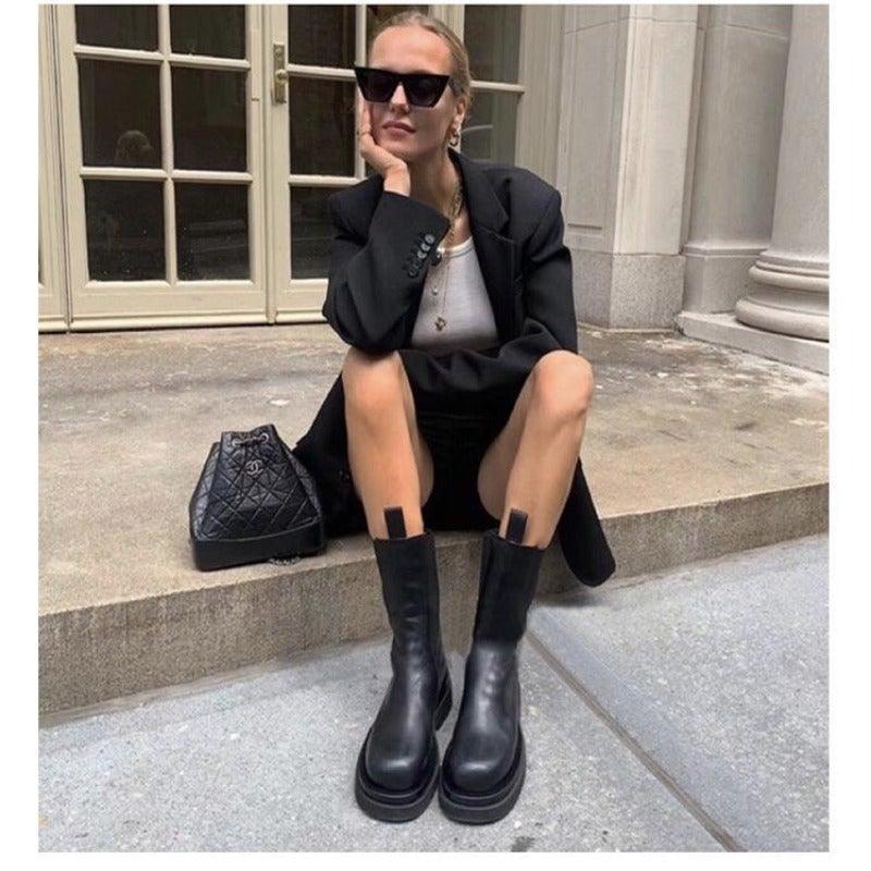 Women's Ankle Boots Pull On Style Classic Design