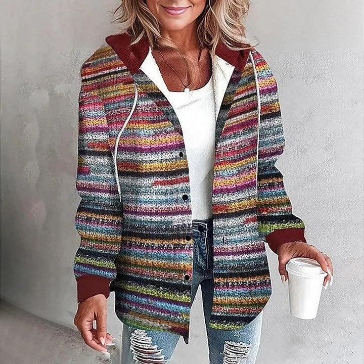 Victorine | Plaid Oversized Cardigan for Women