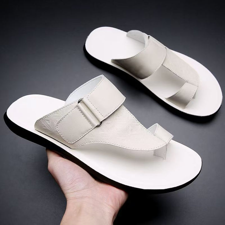 Callen Luxe™ | Bare Leather Sandals